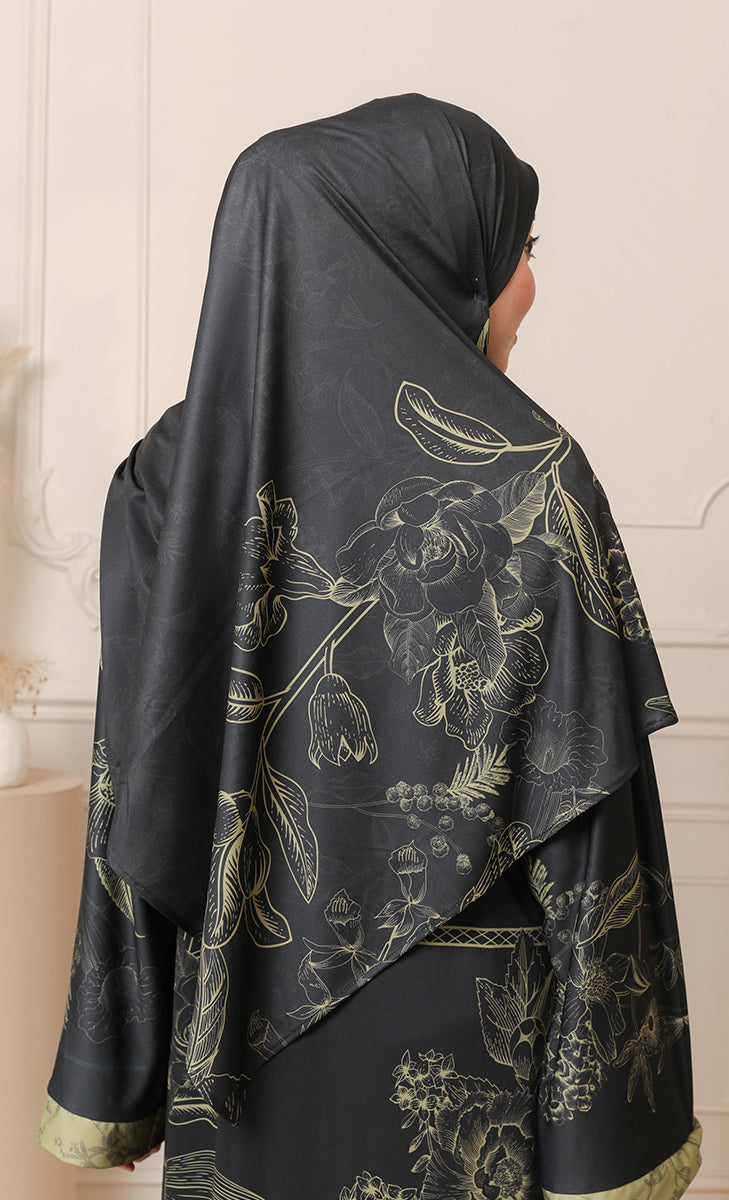 Premium Japanese Silk Shawl - Abaya Modernluxe