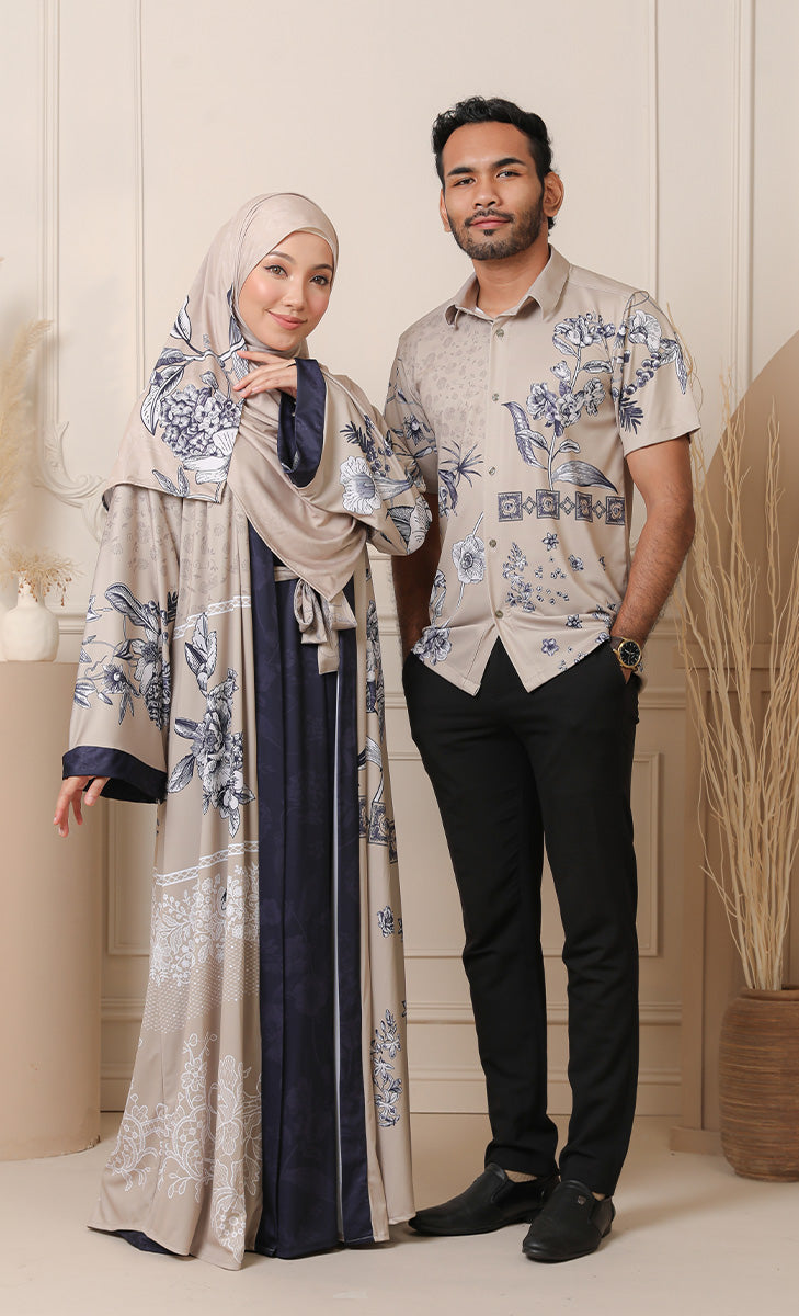 Couple Set - Abaya Modernluxe - Cream