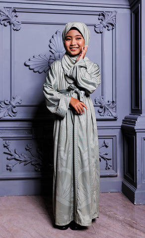 Kids Abaya Ayana - Green