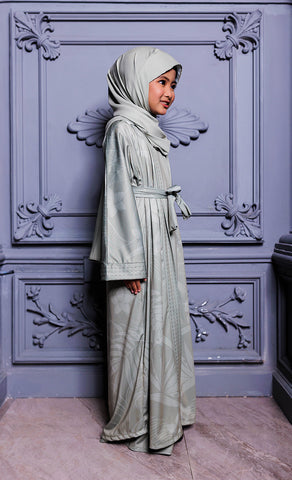Kids Abaya Ayana - Green